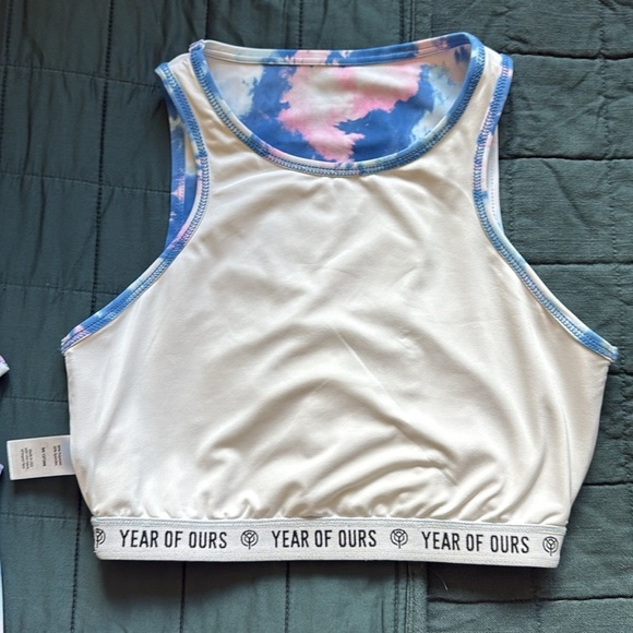 NWOT - Top and Bottom Set - Year of Ours Tie-Dye Bra and Leggings - Size S - Picture 4 of 13